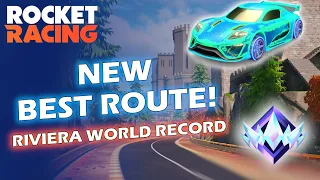 New Best Route! 🏆 Riviera (former) World Record 3:34.080 | Rocket Racing