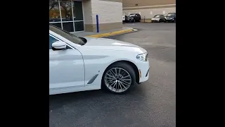 2018 BMW 530e driving sound