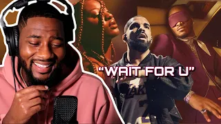 Future - WAIT FOR U (Official Audio) ft. Drake, Tems 🔥 REACTION