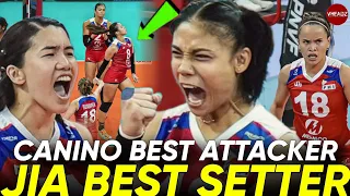 Angel Canino BEST SCORER sa AVC Cup! Eya PASOK sa TOP Scorers! Pinas POSSIBLE HAKOT Awards sa AVC!