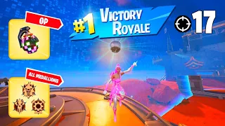 High Elimination Solo Win Gameplay | NEW ARIANA GRANDE SKIN | Fortnite Chapter 5 Season 3 Zero Build