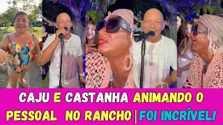 SHOW DO CAJU E CASTANHA NO RANCHO DO MAIA! | incrível!