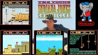 Young Indiana Jones Chronicles (NES / Денди) - Прохождение. НЕ СПЛЮЩЕННАЯ картинка  [1080p HD]