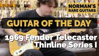 Guitar of the Day: 1969 Fender Telecaster Thinline Series I | Norman's Rare Guitars