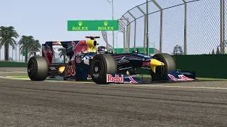 Red Bull RB5 Hotlap at Albert Park