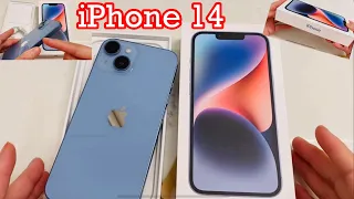 iPhone 14 128gb Color Blue Unboxing