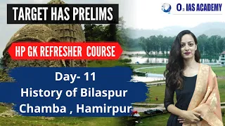 Himachal GK - HISTORY of Chamba , Bilaspur , Hamirpur | HP GK MCQs for HAS & Allied Exam Preparation