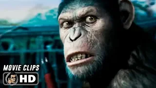 RISE OF THE PLANET OF THE APES Clips + Trailer (2011) James Franco Andy Serkis