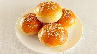 Best recipe ever! Tasty fluffy burger buns