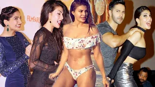 Bollywood Actress Jacqueline Fernandez Hot Dress Oops Moments,Jacqueline Fernandez Show Her Cleavage