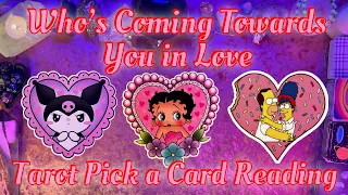 💘Who's Coming Towards You in Love?💘 Tarot Pick a Card Love Reading *timeless*
