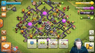 Wahnsinn 5 Bauarbeiter nach 4 Wochen ohne 1 Cent zu investieren !! Clash of Clans / Deutsch