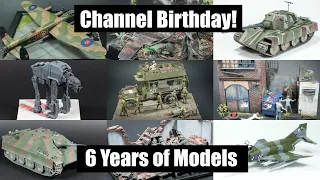 Channel Birthday! Thank yous and a gallery of all my models!