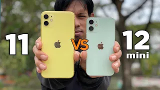 HARGA BEDA TIPIS‼️Mending iPhone 11 atau iPhone 12 mini❓🤔