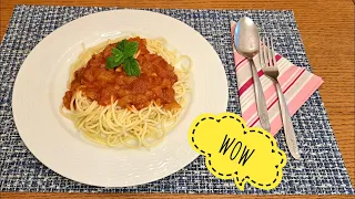 You'll Love This Spaghetti Dish. So Easy To Make And A Great Way To Prepare Lunch Or Dinner Fast