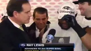 OJ Brigance's Lamar Hunt trophy presentation to the Baltimore Ravens