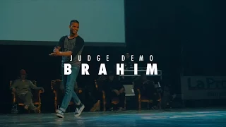 Brahim Zaibat Judge Demo @ Marseille Battle Pro 2016