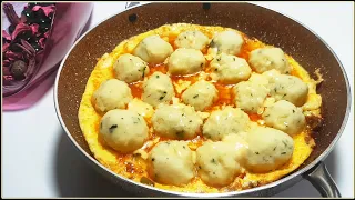 I have never eaten such delicious eggs! Simple and easy breakfast! Quick Recipe.