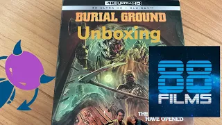 Burial Ground 4K UHD 88 Films Unboxing