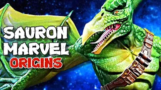 Marvel's Sauron Origin - The Cunning & Powerful Energy Vampire Who Is A Giant Human Pteranodon!