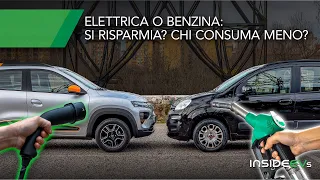 BENZINA contro ELETTRICO: chi risparmia di più? (Fiat Panda o Dacia Spring)