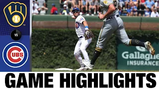 Brewers vs. Cubs Game Highlights (8/21/22) | MLB Highlights