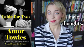 Rules of Civility Superfan Discusses Table for Two by Amor Towles