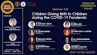 Webinar #65 "Children Giving Birth to Children during the COVID-19 Pandemic"