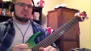 M83 "Oblivion" Metal 8-string Guitar Cover