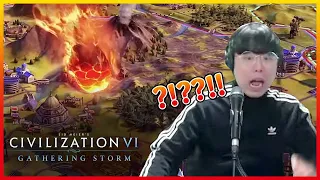 [문명6] 신난이도 한국 운석 때문에 지구의 반이 날아간 미친게임😱 (Sid Meier's Civilization® VI: Gathering Storm)