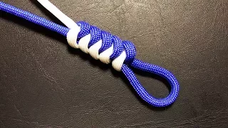 "Paracord Tips" How To Tie A Loop At The End Of A Series Of Snake Knots