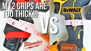 Giving Up My Milwaukee M12 Tools because they're FAT!