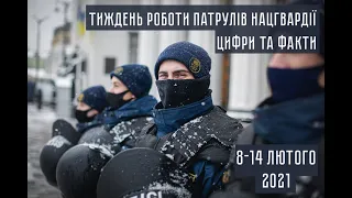 Охорона громадського порядку 8-14.02.2021 Національна гвардія України