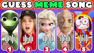 Guess The Meme & Who Is Dancing?| Lay Lay, King Ferran, Salish Matter, MrBeast, Elsa,  MrBeast,Tenge