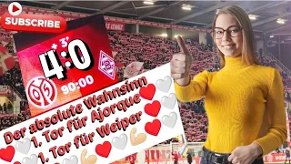 1. FSV MAINZ 05 vs Borussia Mönchengladbach I Stadionvlog in Fan-Pov I 4:0 I #m05 #mainz05 #bmg #pov