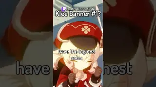 Klee Becoming Most Sold Banner?