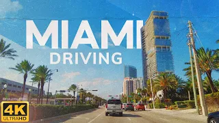 Driving in MIAMI. Medley | North Miami Beach | Sunny Isles Beach. [4K]