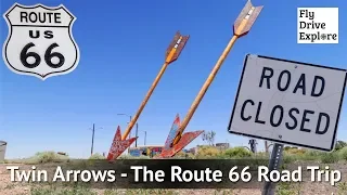 Route 66 Part 10 - ARIZONA, Two Guns, Twin Arrows And A Trip To SEDONA