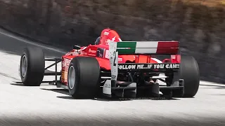 V8-powered Formula 3000 Cars Singing on Hillclimb Roads!