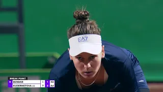 #TennisChampİstanbul - Çeyrek Final - Anna Bondar-Veronika Kudermetova