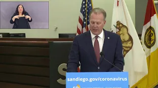 Mayor Faulconer encourages San Diego businesses to change operations to help fight COVID-19 April 2