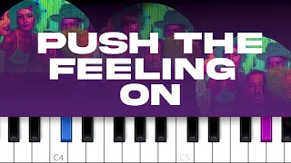 Nightcrawlers - Push The Feeling On  (piano tutorial)