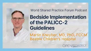 Bedside Implementation of the PALICC-2 Guidelines by M. Kneyber | OPENPediatrics