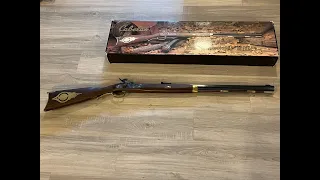 Unboxing and Firing 1990's Cabela Black Powder Hawken Muzzleloader in .54 caliber