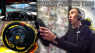 Распаковка-ОБЗОР на РУЛЬ ThrustMaster T300 Ferrari Alcantara Edition / Т300 Феррари Алькантара