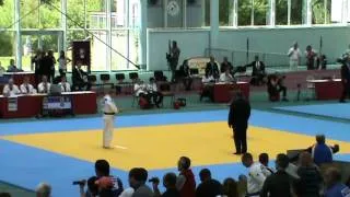 2011 Judo WC Veterans, BERNARDES (BRA) - VARAVVA (RUS) [M4-60kg]