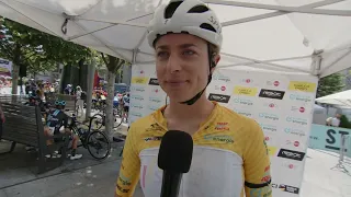 Marlen Reusser - Interview at the start - Stage 3 - Tour de Suisse Women 2023