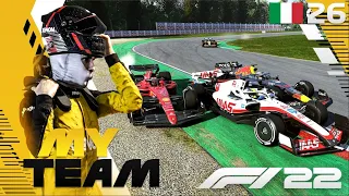 F1 22 My Team Career Mode Part 26 - FIESTY FIGHTING AT IMOLA!!