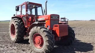 Volvo BM 814 Turbo Doing Some Great Work in The Field Ploughing w/ 5-Furrow Plough | DK Agri