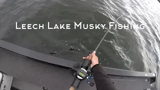 Leech Lake Musky Fishing with Leisure Outdoor Adventures